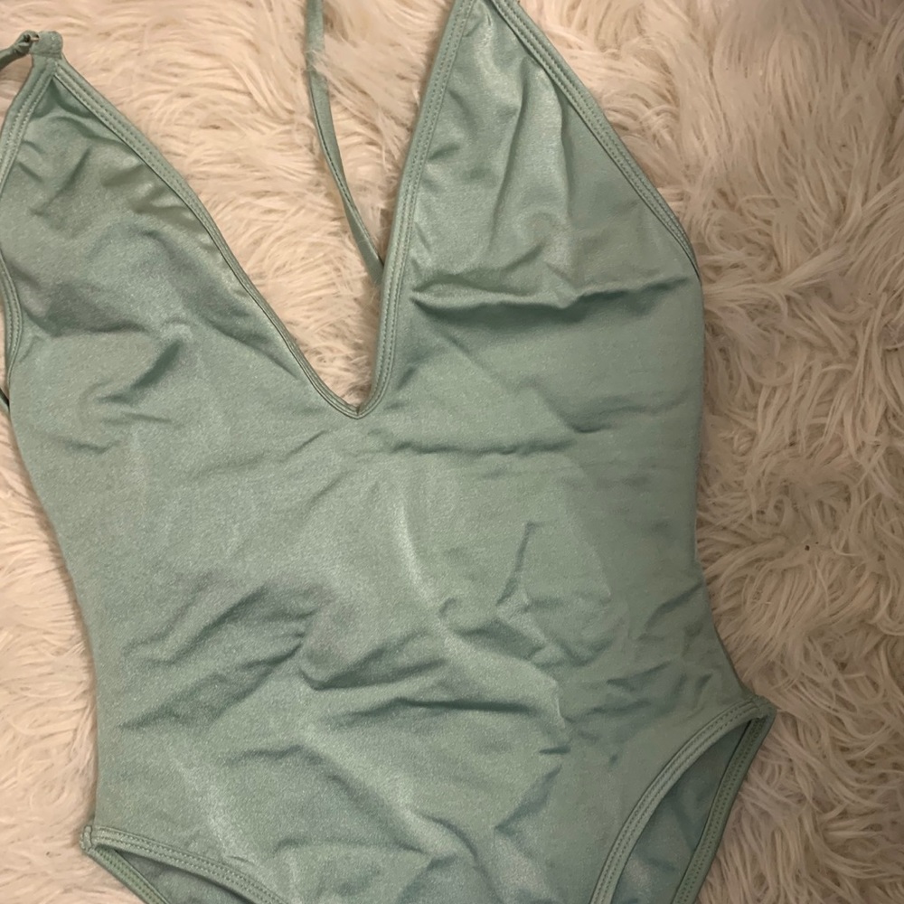 Light green one piece